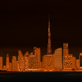 Dubai Marina, Nocturne Symphony