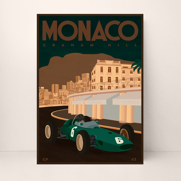Monaco Grand Prix, 1963, Graham Hill