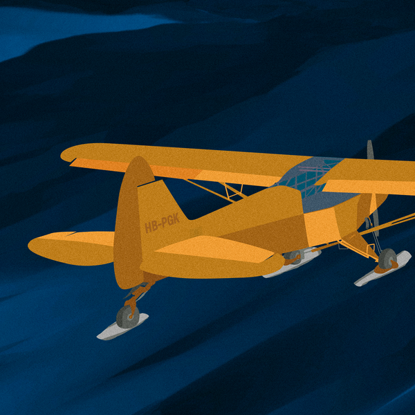 Gstaad Palace | Piper Cub | Edition Limitée | 25 pièces