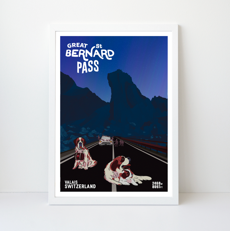 Great St Bernard Pass | Limited edition | 50 pieces