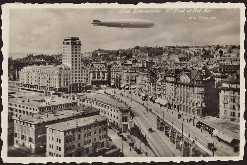 Lausanne | Zeppelin | Ville Olympique | Edition Limitée | 50 pièces