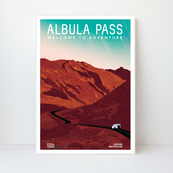Albula Pass | Limited edition | 50 pieces