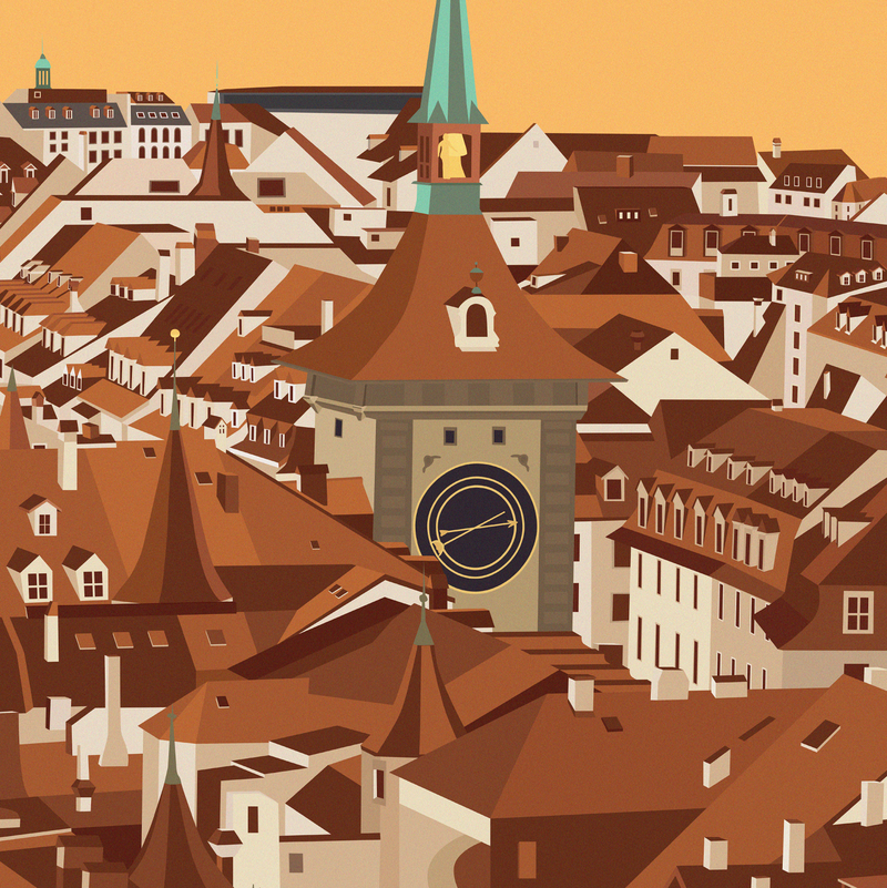 Bern | Old City | Zytglogge | Limited edition | 50 pieces