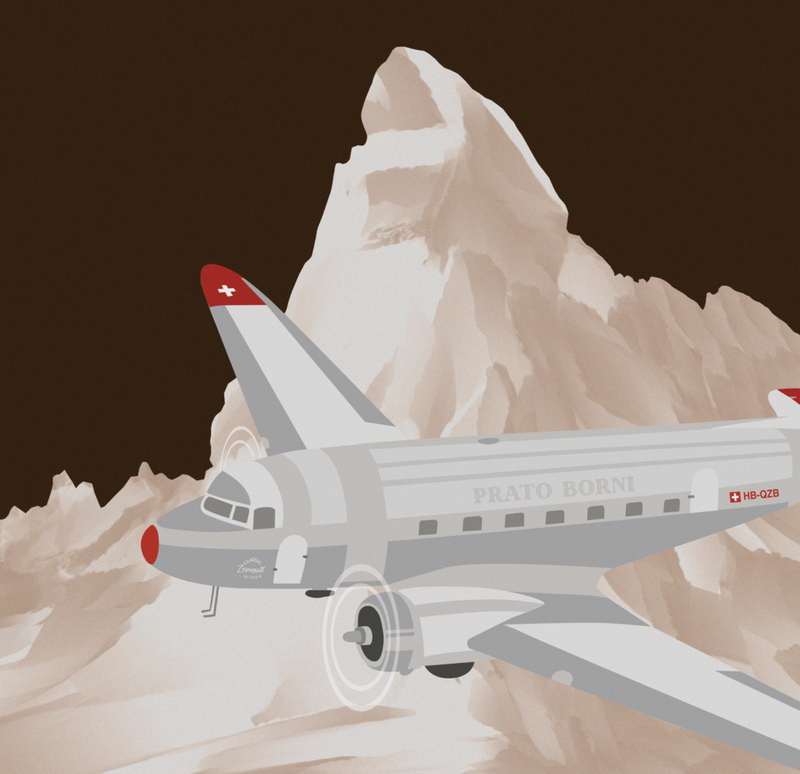 Zermatt | Douglas DC-3 | Limited edition | 25 pieces