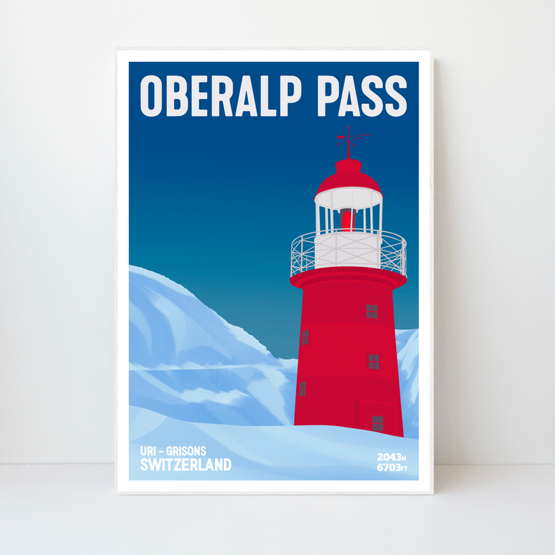 Oberalp Pass | Limited edition | 50 pieces