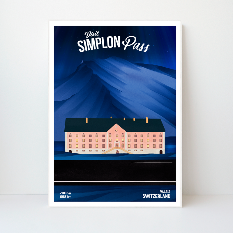 Simplon Pass | Limited edition | 50 pieces