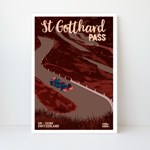 St Gotthard Pass | Limited edition | 50 pieces