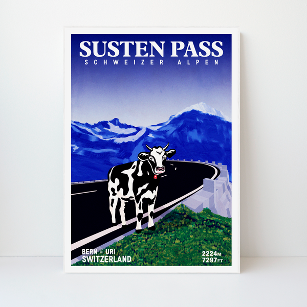 Susten Pass | Limited edition | 50 pieces