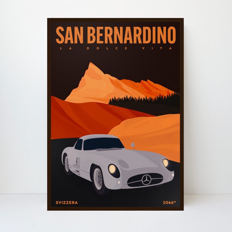 San Bernardino | 1955 Mercedes-Benz 300 SLR | Edition Limitée | 50 pièces