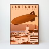 Lausanne | Zeppelin | Ville Olympique | Limited edition | 50 pieces