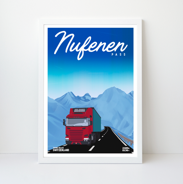Nufenen Pass | Limited edition | 50 pieces