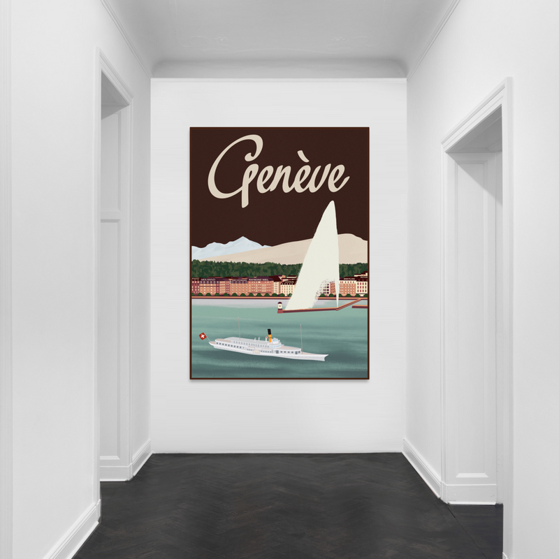 Genève | Lac Léman | Limited edition | 50 pieces