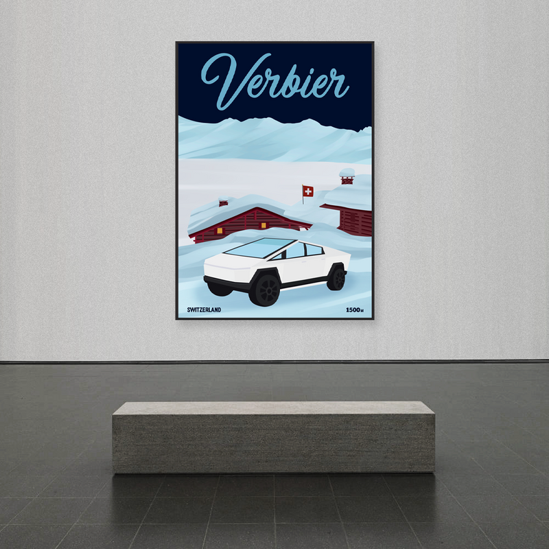 Verbier | Tesla Cybertruck | Edition Limitée | 25 pièces