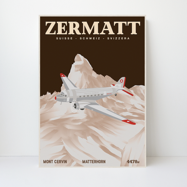 Zermatt | Douglas DC-3 | Edition Limitée | 25 pièces