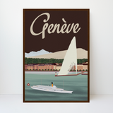 Genève | Lac Léman | Limited edition | 50 pieces