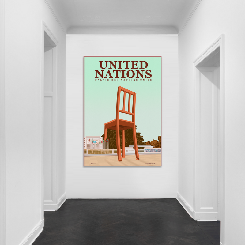 United Nations | Palais des Nations Unies | Edition Limitée | 50 pièces