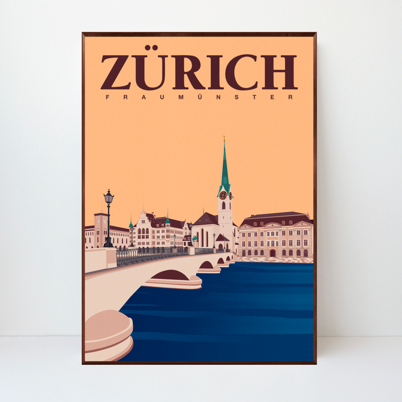 Zürich | Fraumünster | Edition Limitée | 50 pièces
